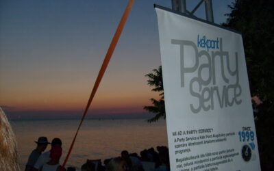 A Kék Pont Party Service ismét Zamárdiban