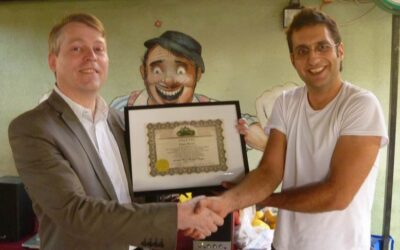 Kék Pont zsezsgés a Szúnyog szigeten