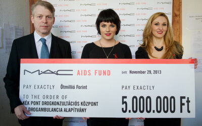 Az AIDS-elleni küzdelem Világnapján kaptuk meg a MAC adományát