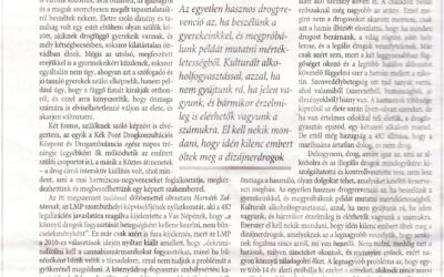 Kiállt a tűcsere mellett  a Magyar Nemzet jegyzetírója is